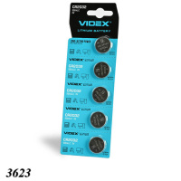 Батарейки таблетки Videx Lithium Battery CR2032 (3623)