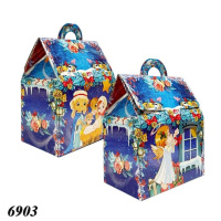 Новорічна коробка Будинок 1300 гр (6903)