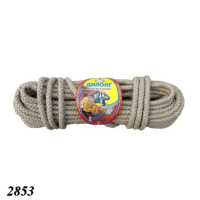 Канат плетений Ділонг d-10 мм 20 м (2853) Канат плетений Ділонг d-10 мм 20 м (2853)