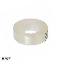 Клейка стрічка канцелярська 18 мм х 30 м прозора (0707) Клейка стрічка канцелярська 18 мм х 30 м прозора (0707)