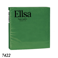 Серветка 33*33^ 20 шт.(2ш) Sharmзелена (7422)