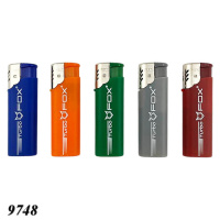 Запальничка турбо FOX 809 RA CR кольорова (9748)