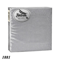 Серветка Sharm 20 шт двошарова Сіра (1881)