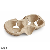 Підстаканник паперовий на 2 стакани (3413)