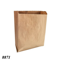 Пакет саше паперовий бурий 14×6×21 см уп. 100 шт (8871)