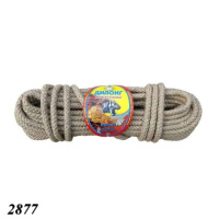 Канат плетений Ділонг d-12 мм 20 м (2877) Канат плетений Ділонг d-12 мм 20 м (2877)