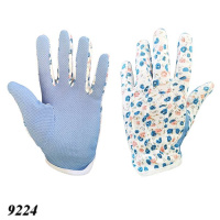 Рукавиці садові жіночі з точковим ПВХ покриттям (9224) Рукавиці садові жіночі з точковим ПВХ покриттям (9224)