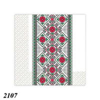 Серветка Марго Рушничок 50 шт двошарова (2107) Серветка Марго Рушничок 50 шт двошарова (2107)