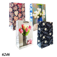 Пакет подарунковий паперовий 15х23х8 см (6246) Пакет подарунковий паперовий 15х23х8 см (6246)