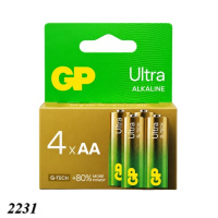 Батарейки GP ULTRA Alkiline LR 6 AA (2231)