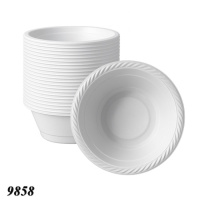 Тарілка одноразова  супова d 170 мм 500 мл (9858)
