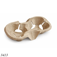 Підстаканник паперовий на 2 стакани (3413)