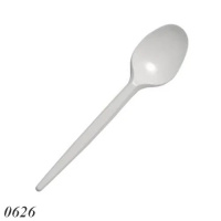 Ложка одноразова столова Андрекс №2 165 мм Біла (0626)