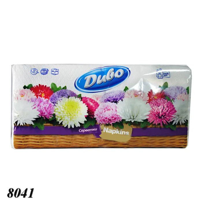 Серветка ДИВО 200 шт одношарова Біла Серветка ДИВО 200 шт одношарова Біла