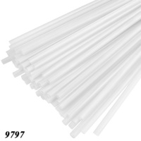 Соломка пряма Фреш d6.5 210 мм 500 шт прозора (9797)