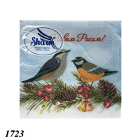 НР Серветки 33/33^ 20 шт.(2ш) Sharm "Синичка"  (1/30)