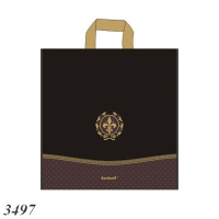 Пакет Serikoff Лілія чорний 30х34 см (3497)