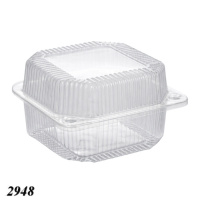 Одноразовий контейнер ПС 100 з кришкою 910 мл (2948)