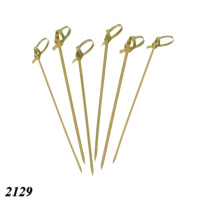 Шпажка бамбукова Вузлик 12 см 100 шт (2129)