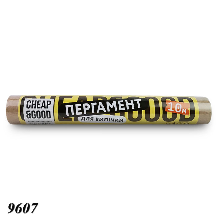 Пергамент Cheap&Good 280 мм х 10 м Коричневий Пергамент Cheap&Good 280 мм х 10 м Коричневий