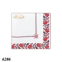 Серветки LaFleur Трояндова хустка 16 шт двошарова (6286)