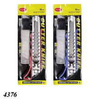 Ніж канцелярський Heng Xingli з двома запасками (4376)