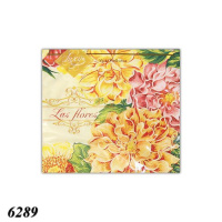 Серветка Luxy Жоржини 18 шт тришарова (6289) Серветка Luxy Жоржини 18 шт тришарова (6289)
