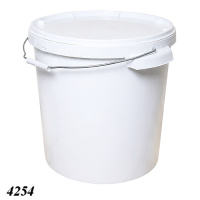 Відро харчове з кришкою 20 л Біле (4254)