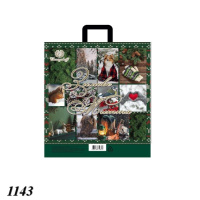 Пакет новорічний Зимове життя 40х42 см (1143)