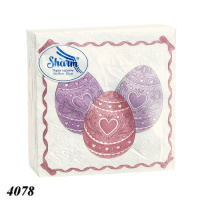 Серветка Sharm Пасхальні яйця  20 шт двошарова (4078)