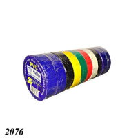 Ізоляційна стрічка 10 м кольорова (2076) Ізоляційна стрічка 10 м кольорова (2076)