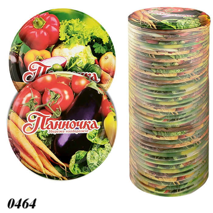 Кришка для консервації Панночка Овочі СКО Кришка для консервації Панночка Овочі СКО