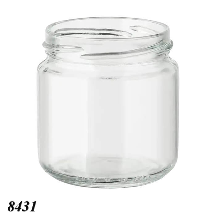 Банка скляна 0.20 л Твіст 66 мм  Банка скляна 0.20 л Твіст 66 мм