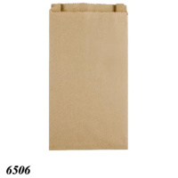 Пакет саше без ручок бурий 10×47,5×4,5 см 50 шт  (6506)