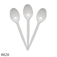 Ложка одноразова столова Андрекс №2 165 мм Біла (0626)