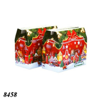 Новорічна коробка Саквояж червоний 1500 гр (8458)