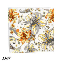 Серветка LaFleur Полотно з лілій 16 шт двошарова (1307)