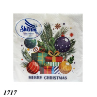 Серветка Sharm Merry Christmas  20 шт двошарова (1717)