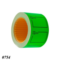 Цінник рамка для 36х29 мм 6 м Зелений (0754) Цінник рамка для 36х29 мм 6 м Зелений (0754)