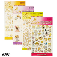 Пасхальні наклейки для яєць  (6501) Пасхальні наклейки для яєць  (6501)