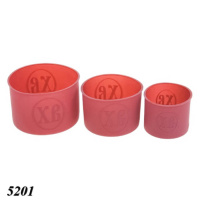 Форми для паски силіконові 3 шт. (5201) Форми для паски силіконові 3 шт. (5201)