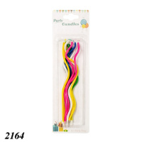 Свічка тортова Спіраль 10 шт (2164)