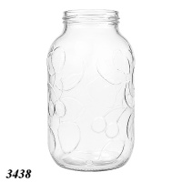 Банка скляна 5.00 л Твіст 100 мм (3438)