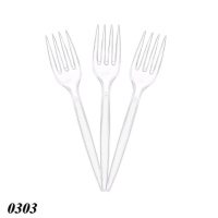 Виделка одноразова скловидна 155 мм Super (0303)