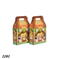 Новорічна коробка Будиночок Вертеп 700 гр (1101)