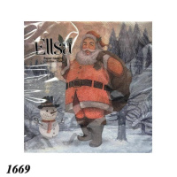 НР Серветки 33/33^ 20 шт.(2ш) Sharm "Дід Мороз "  (1/30)