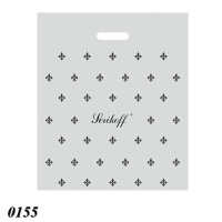 Пакет Serikoff Лілія срібло 40х47 см (0155) Пакет Serikoff Лілія срібло 40х47 см (0155)