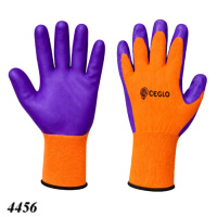 Рукавиці робочі з поліуретановим покриттям Сірий (4456)