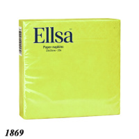 Серветка Ellsa 20 шт двошарова Лаймова (1869)
