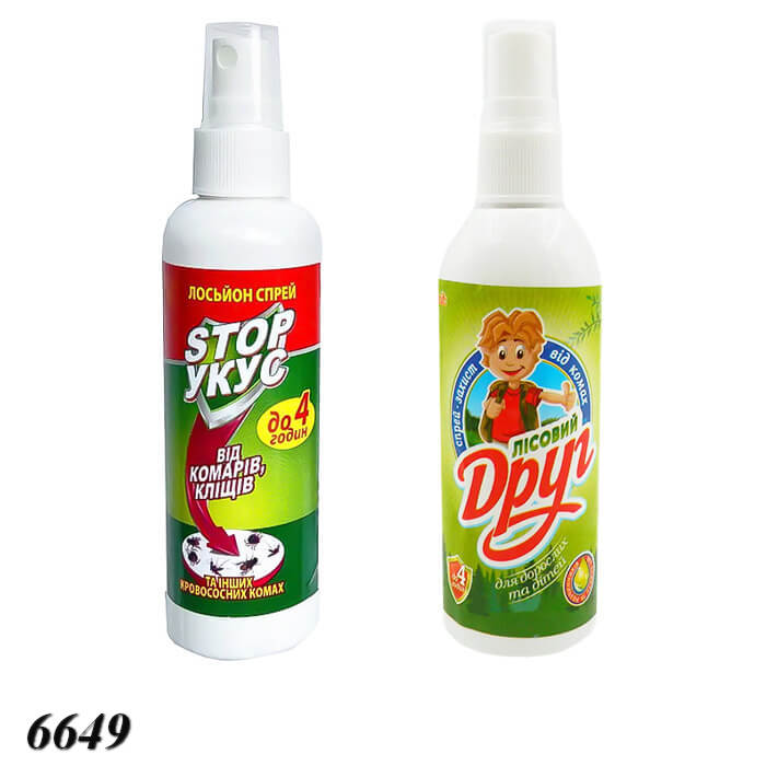 Спрей від комарів, кліщів 100 мл Спрей від комарів, кліщів 100 мл